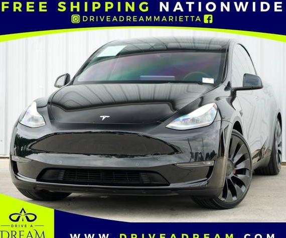 TESLA MODEL Y 2022 7SAYGDEF9NF494602 image